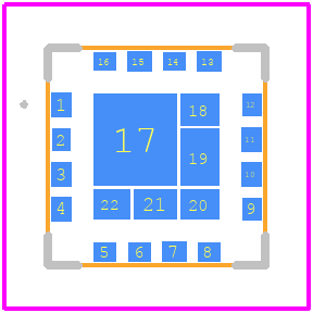 QPA9903TR13 - Qorvo PCB footprint - Other - Other - 16 Pad 5 x 5 mm_2024-1