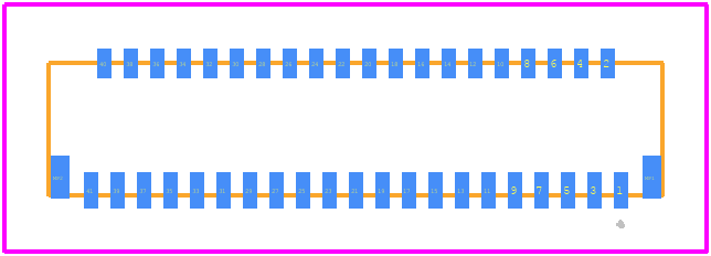 FH35C-41S-0.3SHW(50) - Hirose PCB footprint - Other - Other - FH35C-41S-0.3SHW(50)-2