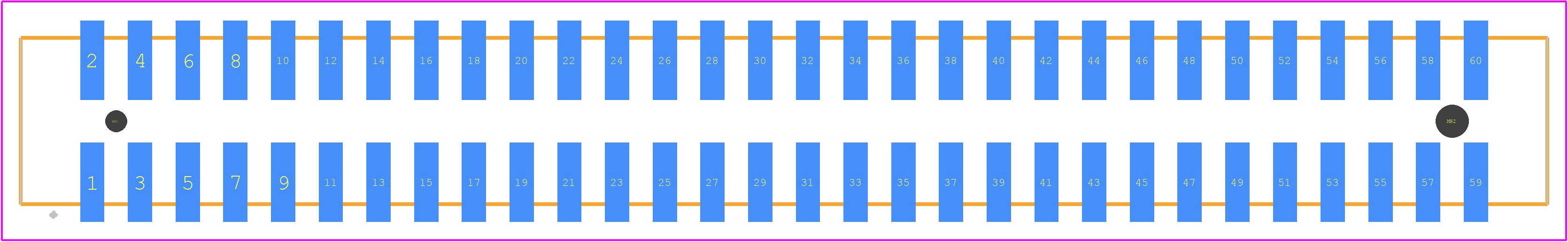 TSSH-130-01-L-DV-A - SAMTEC PCB footprint - Other - Other - TSSH-130-01-L-DV-A-2
