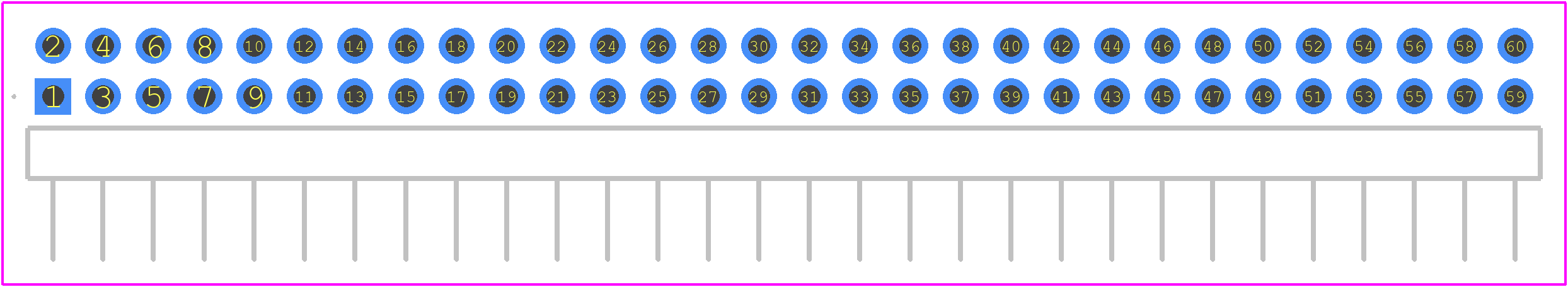 TMMH-130-01-G-D-RA - SAMTEC PCB footprint - Other - Other - TMMH-130-01-G-D-RA-5