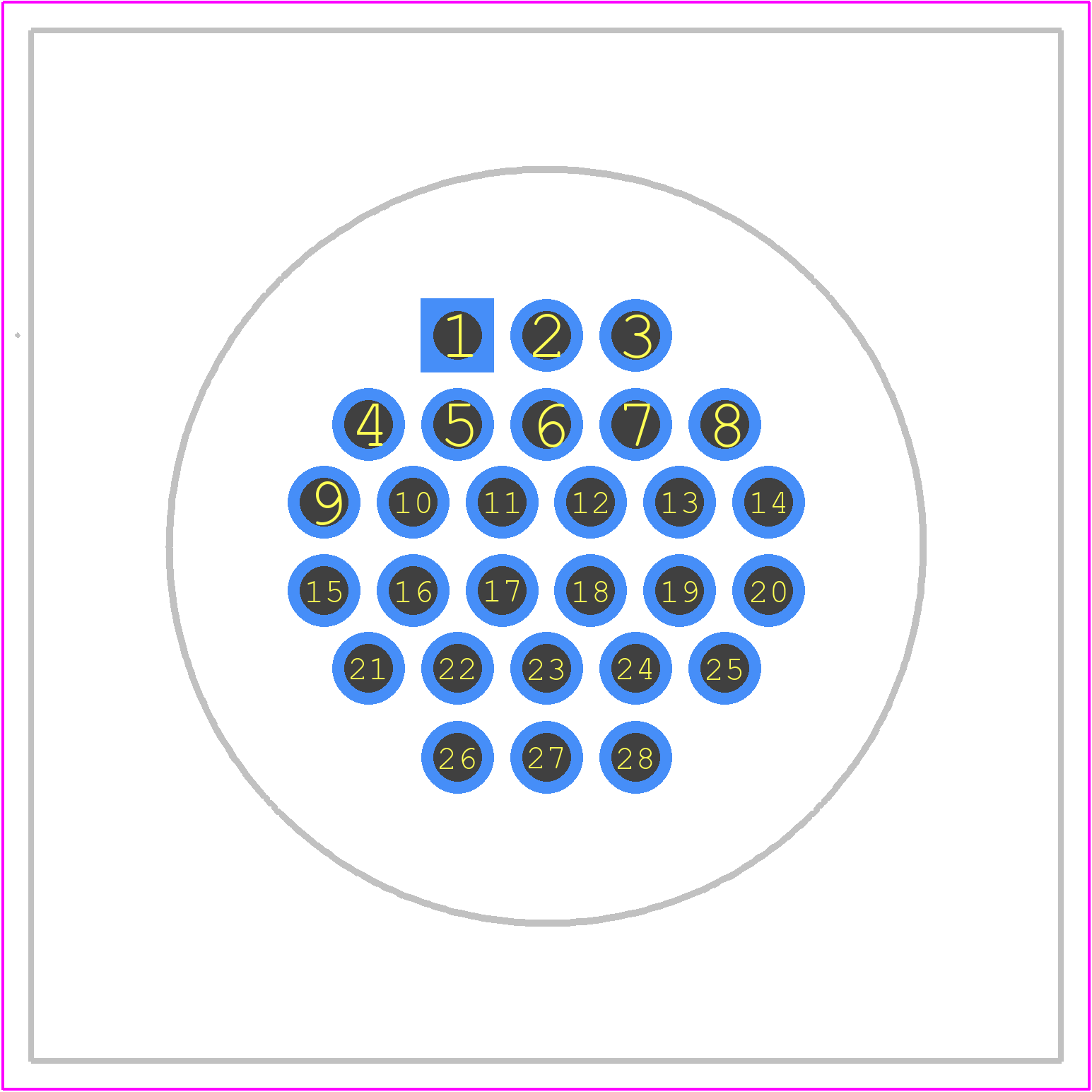 1-207369-1 - TE Connectivity PCB footprint - Other - Other - 1-207369-1-1