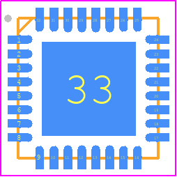 PI7C9X762CZHEX - Diodes Incorporated PCB footprint - Quad Flat No-Lead - Quad Flat No-Lead - TQFN (W-QFN5050-32)_2026-2.2
