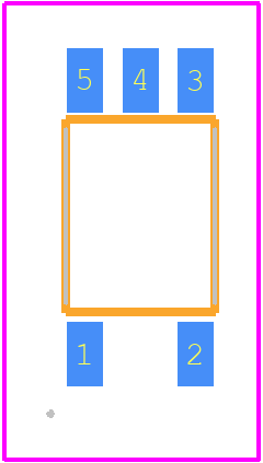 PS9117A-V-F3-AX - Renesas Electronics PCB footprint - Other - Other - SC-83