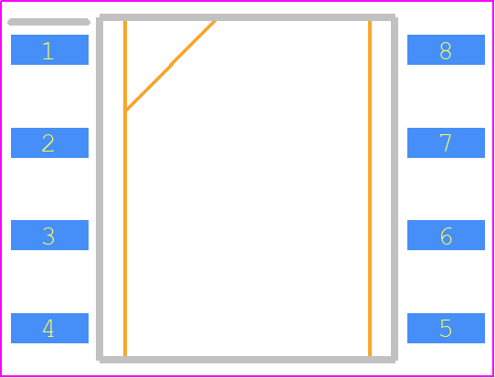 PS9531L2-V-E3-AX - Renesas Electronics PCB footprint - Small Outline Packages - Small Outline Packages - PS8501L2-