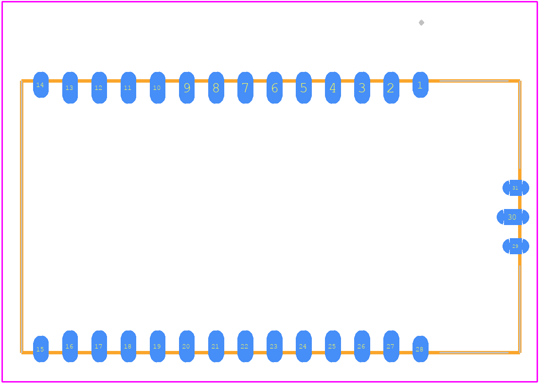 WT12-A-AI5 - Silicon Labs PCB footprint - Other - Other - WT12-A