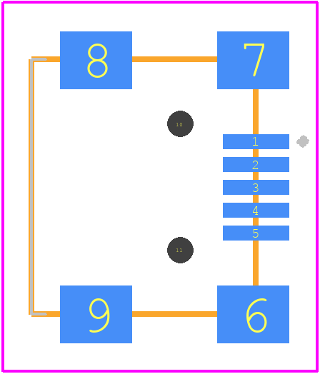 690-005-299-043 - EDAC PCB footprint - Other - Other - 690-005-299-043-2