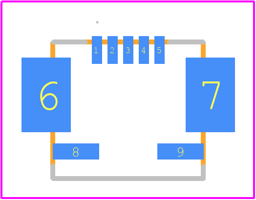 UX60SC-MB-5ST(80) - Hirose PCB footprint - Other - Other - UX60SC-MB-5ST