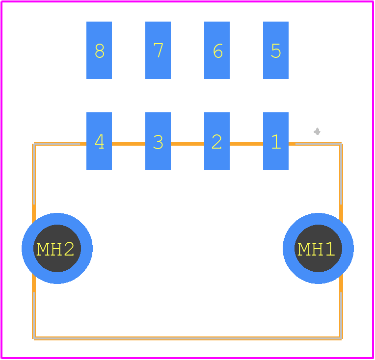 0430450806 - Molex PCB footprint - Other - Other - 0430450806-1