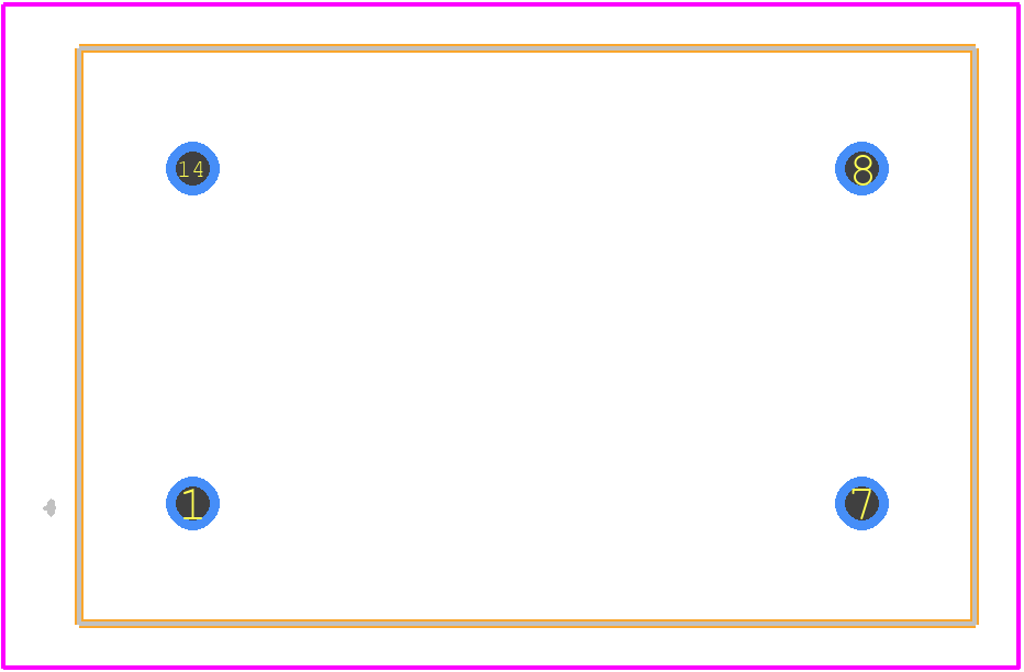 AQO14 - Auris PCB footprint - Other - Other - AQO14-2
