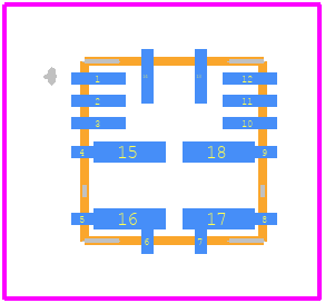 MPM38111GR-P - Monolithic Power Systems (MPS) PCB footprint - Other - Other - QFN-14 (4mmx4mmx1.6mm)