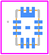 MP2145GD-P - Monolithic Power Systems (MPS) PCB footprint - Other - Other - QFN-12 (2mmx3mm).