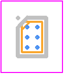 MIC94163YCS-TR - Microchip PCB footprint - BGA - BGA - 1.5MM X 1 6BALL WLCSP