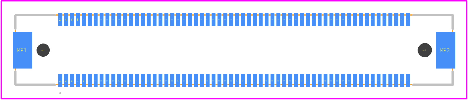 FX10A-120P-SV(71) - Hirose PCB footprint - Other - Other - FX10A-120P-SV(71)-1
