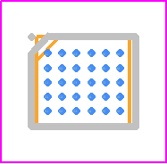 AS3418-EWLM - ams OSRAM PCB footprint - BGA - BGA - WL-CSP Package Outline Drawing