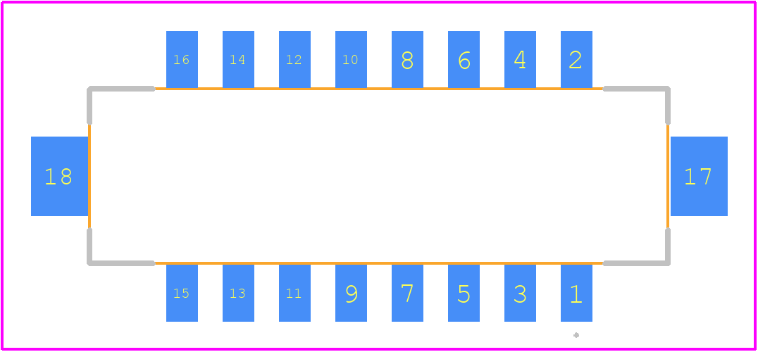 DF11C-16DP-2V(57) - Hirose PCB footprint - Other - Other - DF11C-16DP-2V(57)-1