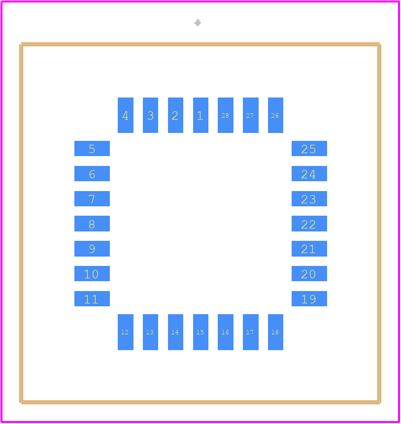 MC-28PLCC-SMT - Multicomp Pro PCB footprint - Other - Other - MC-28PLCC-SMT-2