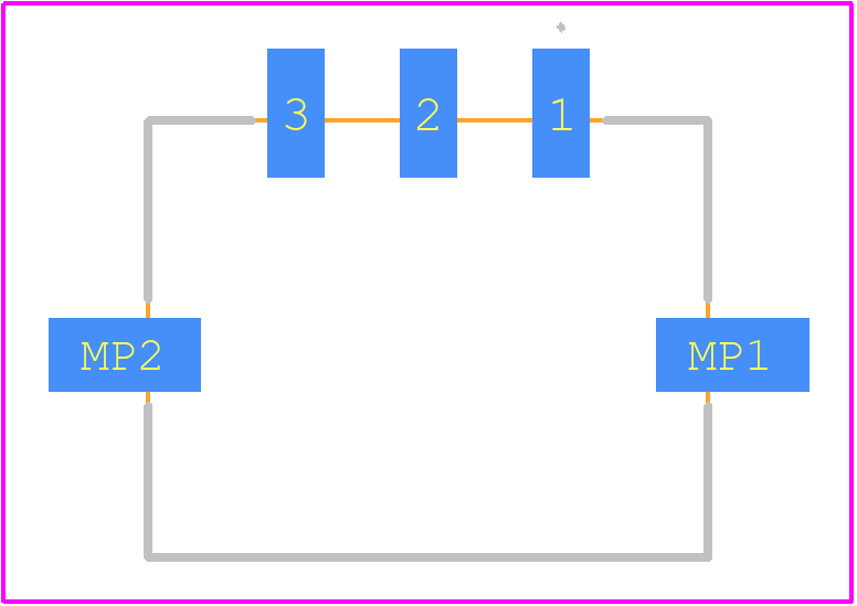 0436500312 - Molex PCB footprint - Other - Other - 0436500312-1
