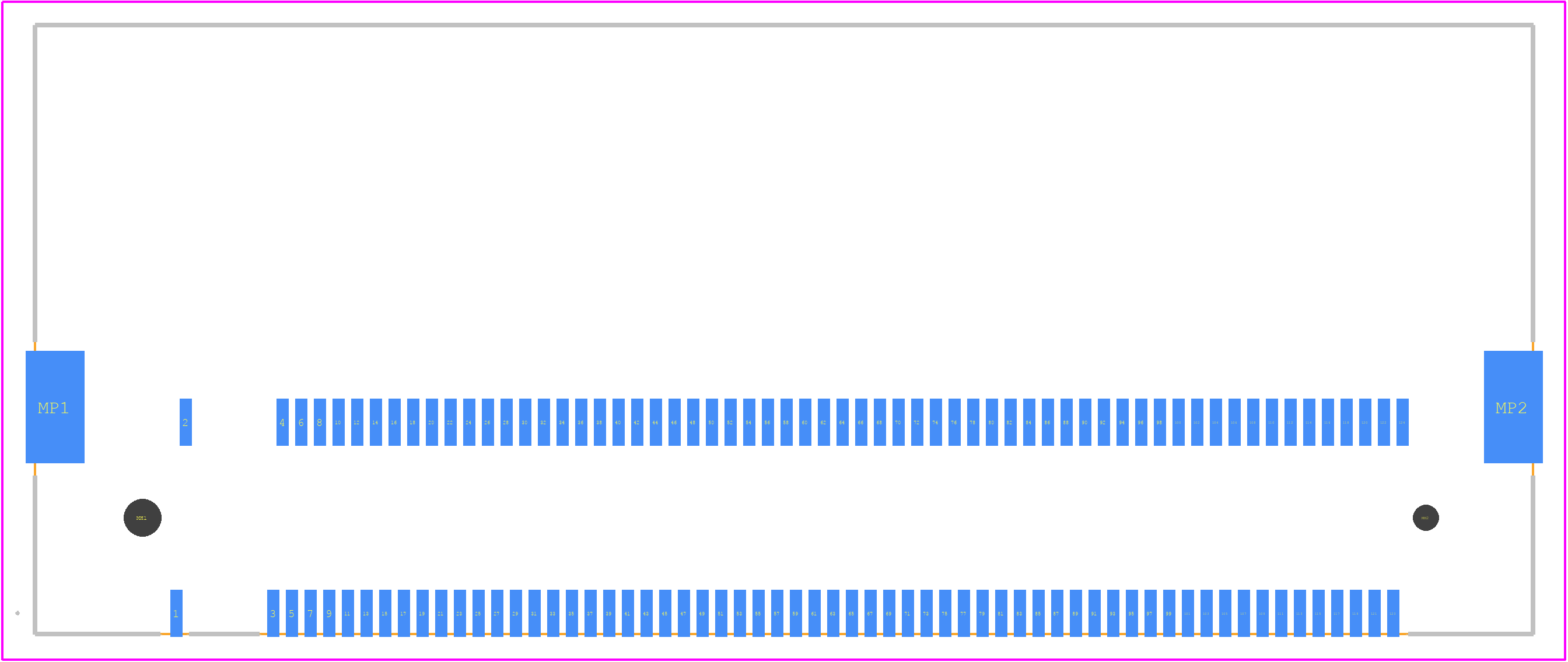 1123992-1 - TE Connectivity PCB footprint - Other - Other - 1123992-1-2