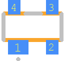 APX811-31UG-7 - Diodes Incorporated PCB footprint - Other - Other - SOT143