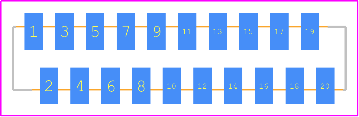 2-188275-0 - TE Connectivity PCB footprint - Other - Other - 2-188275-0-2