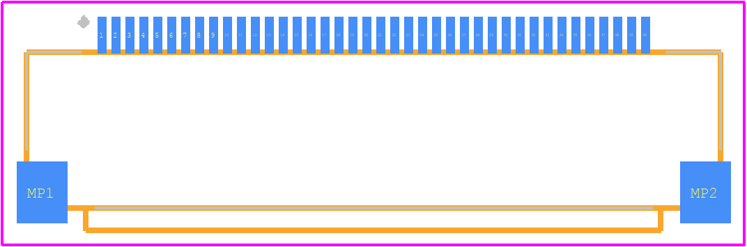 4-2041215-0 - TE Connectivity PCB footprint - Other - Other - 4-2041215-0-2
