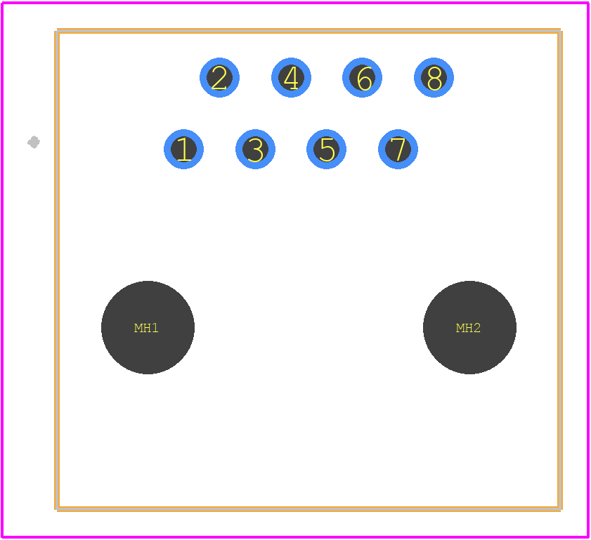 A-2014-2-4-R - ASSMANN WSW components GmbH PCB footprint - Other - Other - A-2014-2-4-R-2