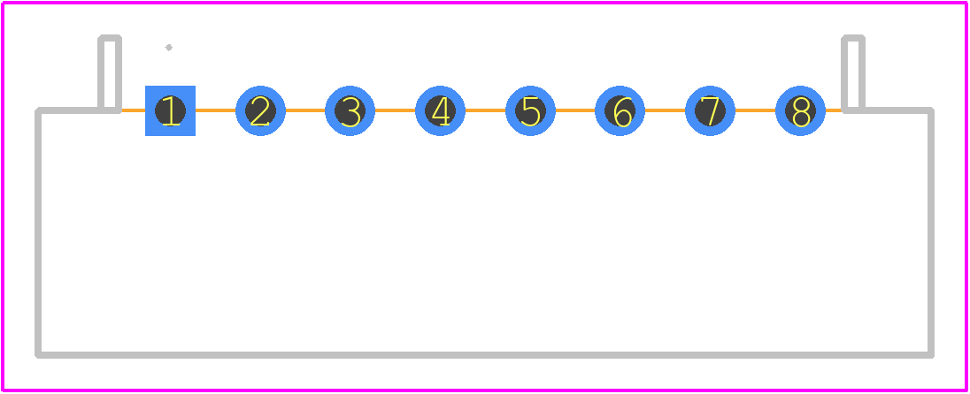 5-520314-8 - TE Connectivity PCB footprint - Other - Other - 5-520314-8-2