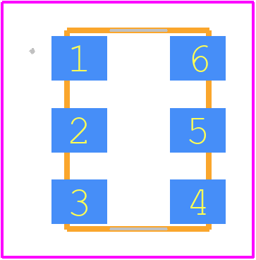 511BBA125M000AAG - Silicon Labs PCB footprint - Other - Other - 3.2*5_LVDS