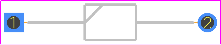 1N6110 - SEMTECH PCB footprint - Diodes, Axial Diameter Horizontal Mounting - Diodes, Axial Diameter Horizontal Mounting - 1N6110--