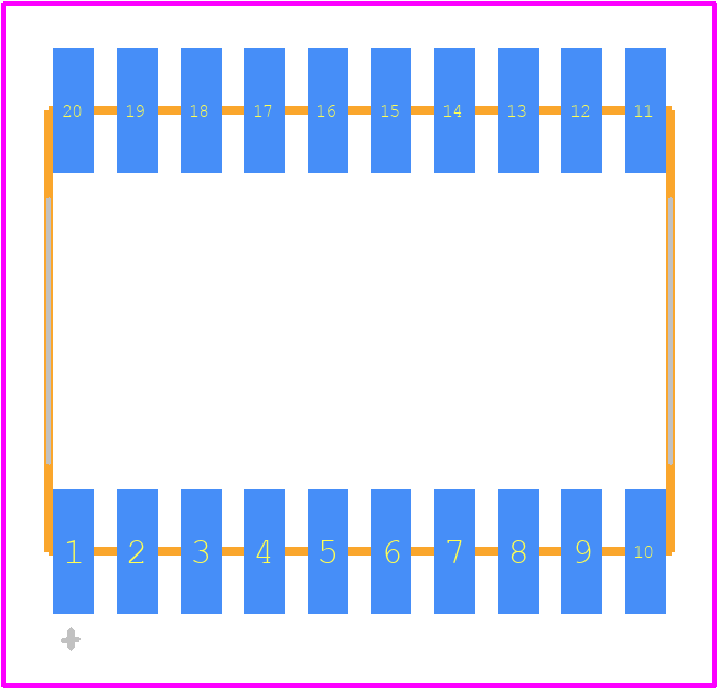 KCDA02-105 - Kingbright PCB footprint - Other - Other - KCDA02-105-3