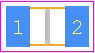 CC12H6A-TR - Eaton PCB footprint - Fuses Chip - Fuses Chip - CC12H6A-TR