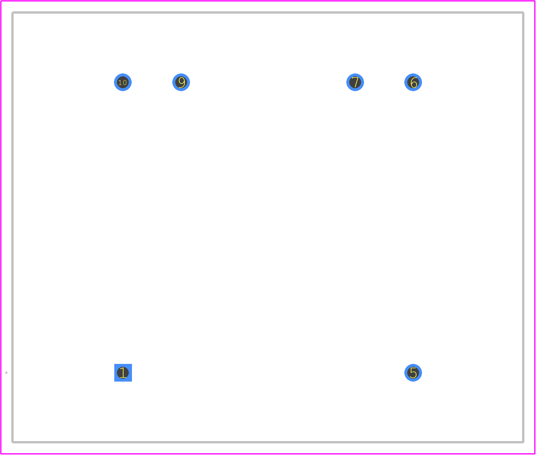 44231 - MYRRA PCB footprint - Other - Other - 44231-5