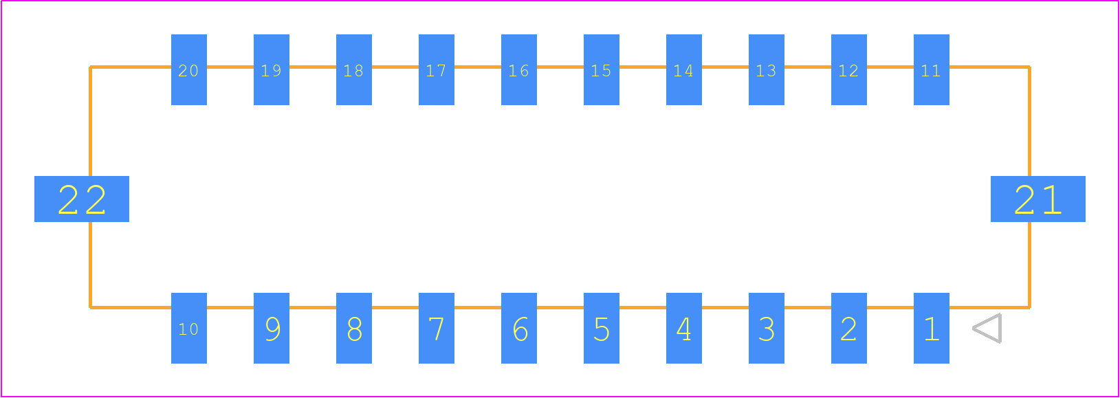 43045-2019 - Molex PCB footprint - Other - Other - 43045-20YY_181920