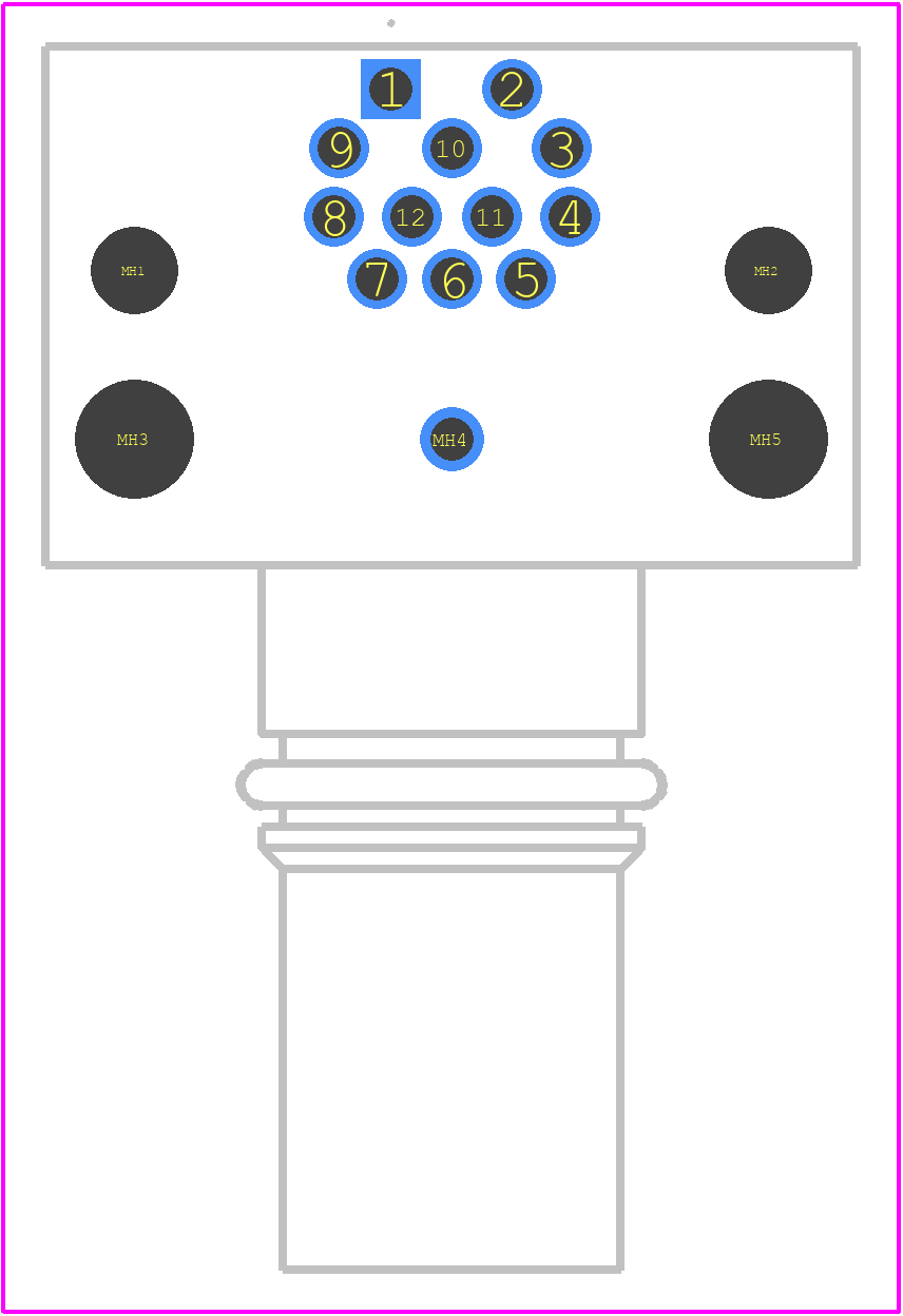 1424199 - Phoenix Contact PCB footprint - Other - Other - 1424199-8