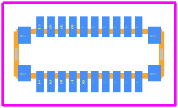 BM10B(0.8)-20DP-0.4V(51) - Hirose PCB footprint - Other - Other - BM10B(0.8)-20DP-0.4V(51)-1