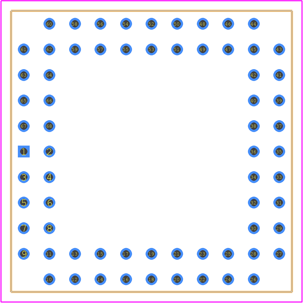 68-505-110 - ARIES PCB footprint - Other - Other - 68-505-110-3