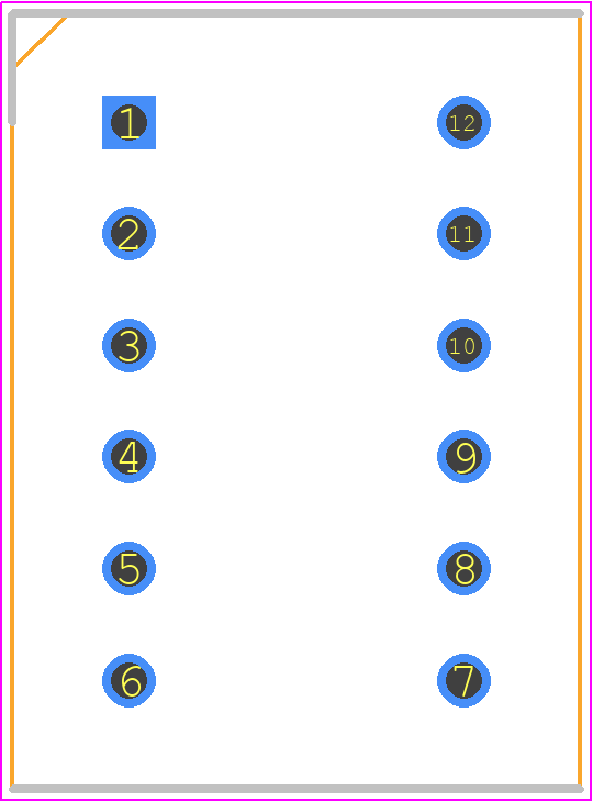 LTP-757G - Lite-On PCB footprint - Dual-In-Line Sockets - Dual-In-Line Sockets - LTP-757G
