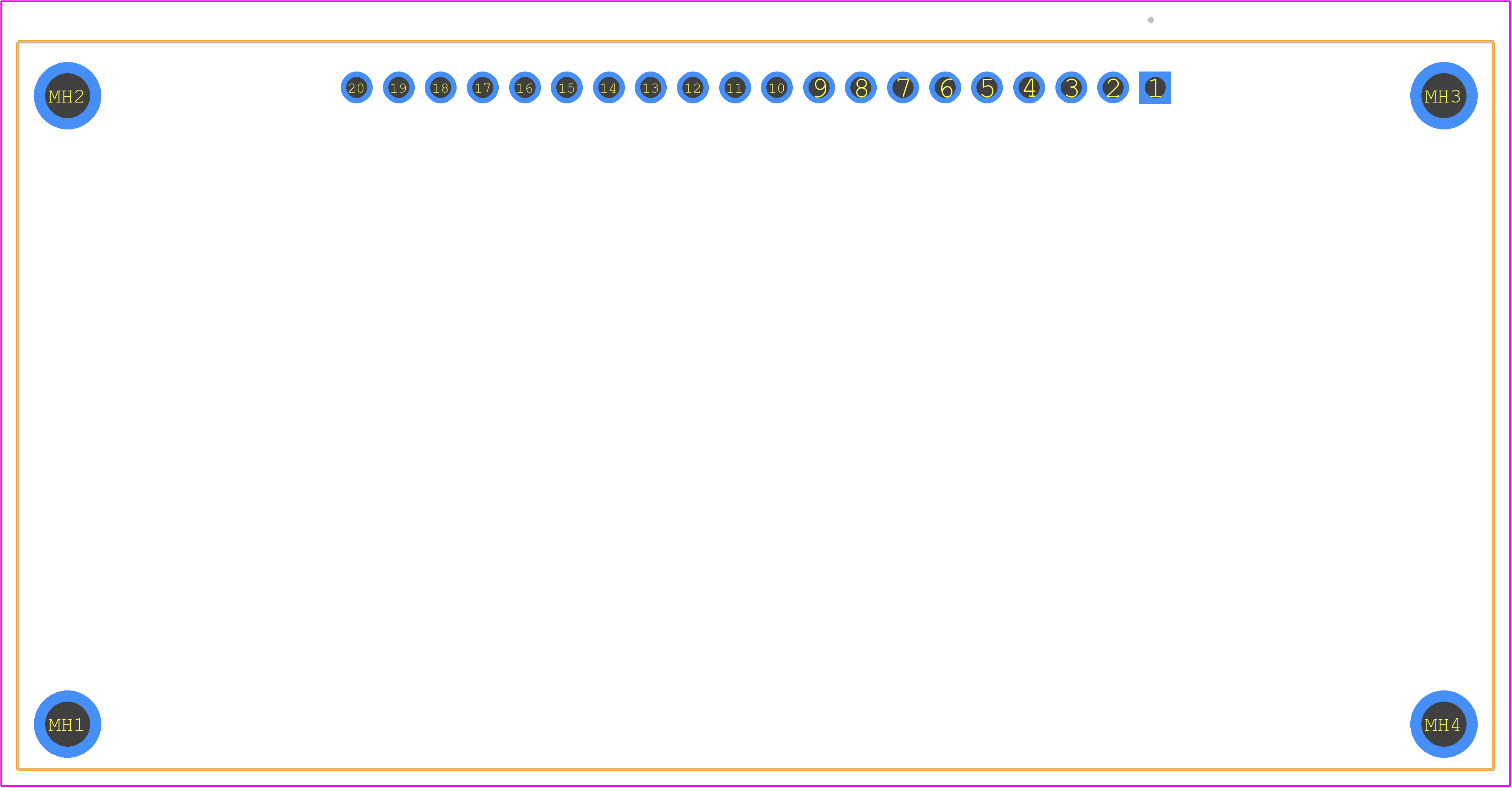 NHD-3.12-25664UCB2 - Newhaven Display PCB footprint - Other - Other - NHD-3.12-25664UCB2-1