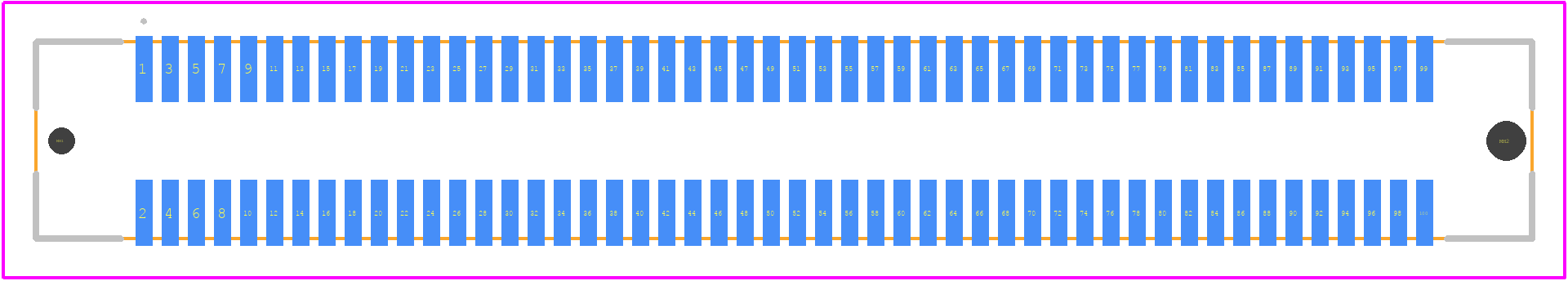 5179029-4 - TE Connectivity PCB footprint - Other - Other - 5179029-4-1