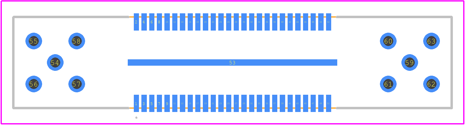 QMS-026-05.75-L-D-RF1 - SAMTEC PCB footprint - Other - Other - QMS-026-05.75-L-D-RF1-3
