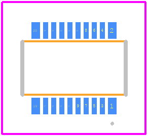 AXK820145WG - Panasonic PCB footprint - Other - Other - AXK820145WG-2