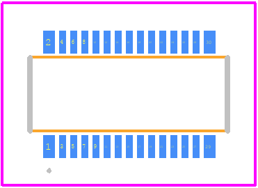 AXK830245WG - Panasonic PCB footprint - Other - Other - AXK830245WG-1