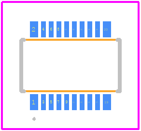 AXK820245WA - Panasonic PCB footprint - Other - Other - AXK820245WG-2