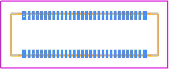 AXK860145WG - Panasonic PCB footprint - Other - Other - AXK860145WG-2