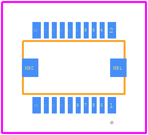 AXK820125WG - Panasonic PCB footprint - Other - Other - AXK820125WG-2