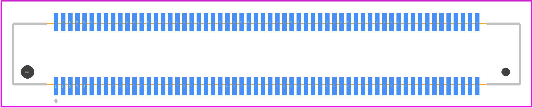 FX8-120P-SV(91) - Hirose PCB footprint - Other - Other - FX8-120P-SV(91)-2
