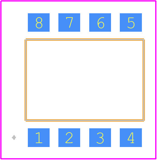VO2630-X009T - Vishay PCB footprint - Other - Other - VO2630-X009T-1