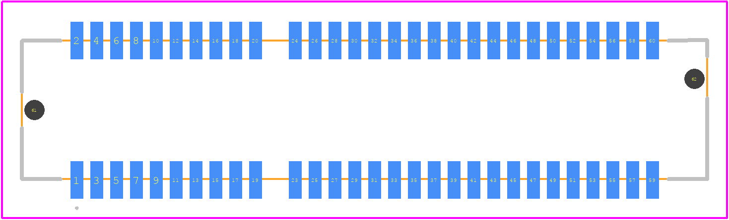 MEC1-130-02-S-D-A - SAMTEC PCB footprint - Other - Other - MEC1-130-02-S-D-A-3