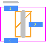 SP1002-01JTG - LITTELFUSE PCB footprint - SOT23 (3-Pin) - SOT23 (3-Pin) - SC70-3