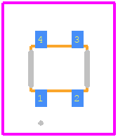NSVF4020SG4 - onsemi PCB footprint - Other - Other - NSVF4020SG4-1